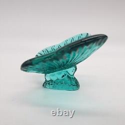 Papillon en cristal turquoise de Waterford Crystal.