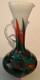 Pichet/vase En Verre Opalin De Florence, 12,5 Pouces De Hauteur, Superbe Pi&egrave;ce R&eacute;tro Pop Art