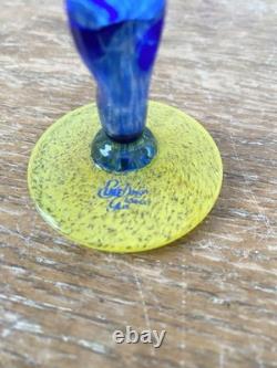 RARES 7 verres à cordial vintage soufflés à la main Kjell Jordhan Elme Almhult Suède