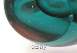 Rare 1960 Murano Cenedese Antonio Da Ros Alexandrite Art Glass Vase Freeform