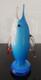 Sculpture De Vase Murano En Verre Soufflé à La Bouche, Design Italien De Poisson Des Années 1960