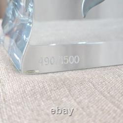Sculpture en acrylique Lucite Wyland Happy Dolphin édition limitée 490/1500 signée 8