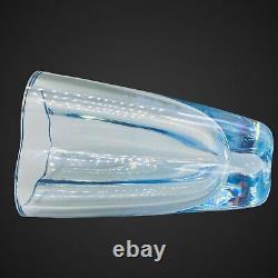 Stromberg Swedish Art Glass Crystal MID Century Modern Vase Strombergshyttan