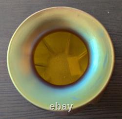 Superbe vase en verre d'art irisé WMF Myra vers 1920/30 par KARL WIEDMANN