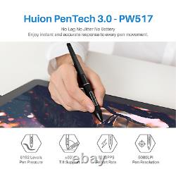 Tablette graphique de dessin HUION KAMVAS PRO 16 (4K) avec reconditionnement certifié