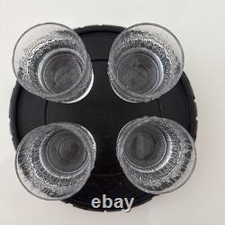 Tapio Wirkkala Vintage Niva verres à sherry lot de 4 verres Iittala Finlande