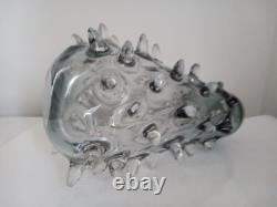 Un Étonnant Vase en Verre de la Gamme Gothique du Verrier Italien I V V