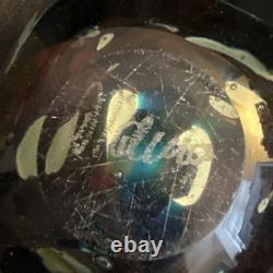 Un vase-bourgeon en verre d’art MEDINA maltais vintage