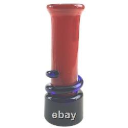 Un vase en verre artistique de studio Art Déco vintage de bonne qualité, C. 20e siècle