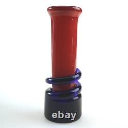 Un vase en verre artistique de studio Art Déco vintage de bonne qualité, C. 20e siècle