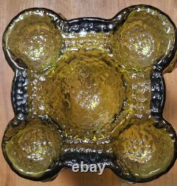 V Rare grand vase en verre artistique Nanny Still 1967 'Quadrifoglia' (gamme Fantasma) Finlande