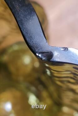 V Rare grand vase en verre artistique Nanny Still 1967 'Quadrifoglia' (gamme Fantasma) Finlande