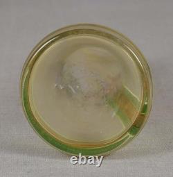 VASE EN VERRE ÉMAILLÉ ART NOUVEAU AUTRICHIEN / ALLEMAND DES ANNÉES 1910