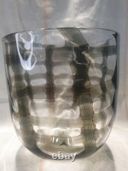 VENTE RAPIDE ! Superbe et inhabituel grand vase en verre attribué à Barovier & Toso Co