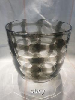 VENTE RAPIDE ! Superbe et inhabituel grand vase en verre attribué à Barovier & Toso Co