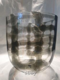 VENTE RAPIDE ! Superbe et inhabituel grand vase en verre attribué à Barovier & Toso Co