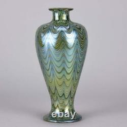 Vase Art Nouveau Czech Lava Phanomen Par Johann Loetz