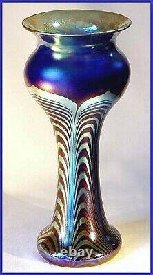 Vase D'art Nouveau Irisée En Verre De Correia Art (prix Réduit)