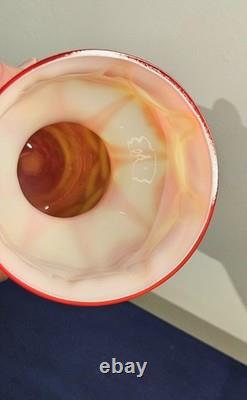 Vase Elme Glasbruk conçu par Carl-Olof Borgarp, années 1960, vintage milieu du siècle