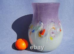 Vase En Verre D'art En Cristal De Strathearn Vase