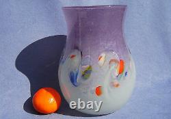 Vase En Verre D'art En Cristal De Strathearn Vase