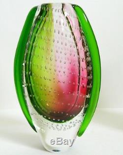 Vase En Verre En Verre De Murano Art Cristalleria Stile D'arte 9 Home Decor