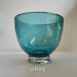 Vase Kraka vintage par Sven Palmqvist, Orrefors, Suède, signé