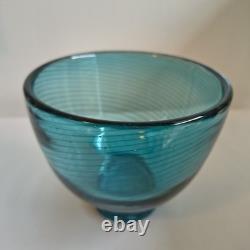 Vase Kraka vintage par Sven Palmqvist, Orrefors, Suède, signé