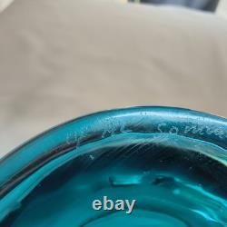 Vase Kraka vintage par Sven Palmqvist, Orrefors, Suède, signé