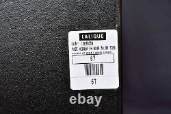 Vase Lalique Noir Et Or Medusa Numéro 67 De 70 Jamais Made! Encadré