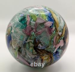 Vase Millefiori Bizantino AVEM de Murano du milieu du 20e siècle