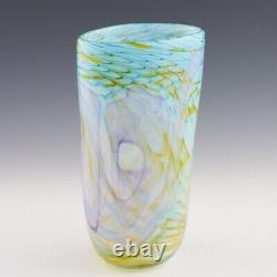 Vase Ouvert En Verre D'art C2000
