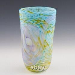 Vase Ouvert En Verre D'art C2000