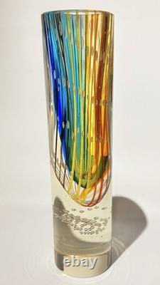 Vase Tallegio en Verre d'Art Italien par Studio Dino Ripa