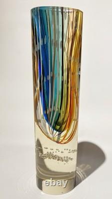 Vase Tallegio en Verre d'Art Italien par Studio Dino Ripa