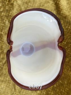 Vase artistique en verre de Murano au design italien, années 1980