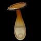 Vase Bud La Murrina Virtuosisimi En Verre D&rsquo;art De Murano De Qualit&eacute; Italienne Ambre 12x5