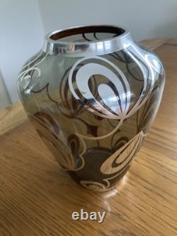 Vase décoré en argent FRIEDRICH SPAHR (WMF) 1950-1960