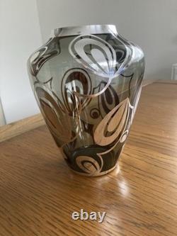 Vase décoré en argent FRIEDRICH SPAHR (WMF) 1950-1960
