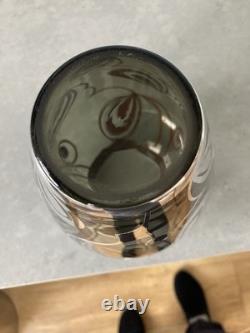 Vase décoré en argent FRIEDRICH SPAHR (WMF) 1950-1960