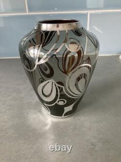 Vase décoré en argent FRIEDRICH SPAHR (WMF) 1950-1960