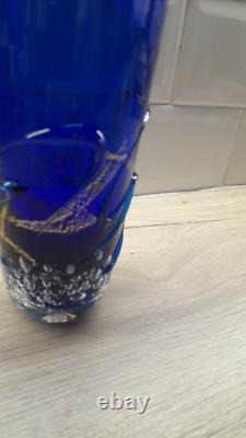 Vase du studio de verre d'art japonais Otaru