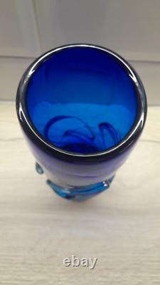 Vase du studio de verre d'art japonais Otaru