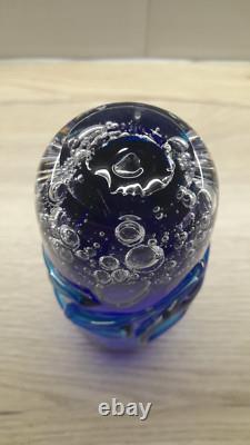 Vase du studio de verre d'art japonais Otaru