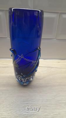 Vase du studio de verre d'art japonais Otaru