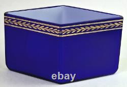 Vase en verre Art Nouveau Bol Josef Riedel Polaun vers 1900 R499