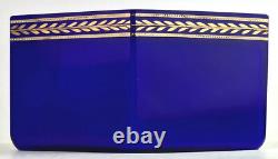 Vase en verre Art Nouveau Bol Josef Riedel Polaun vers 1900 R499