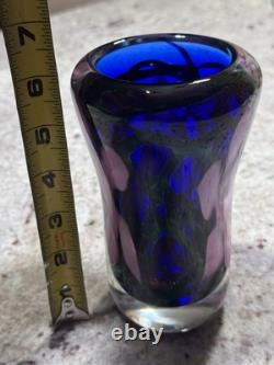 Vase en verre Lotton Art de Scott Bayless