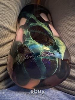 Vase en verre Lotton Art de Scott Bayless