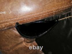 Vase en verre Sommerso tri-couleur Murano années 1970 pièce d'art 26 cm Flavio